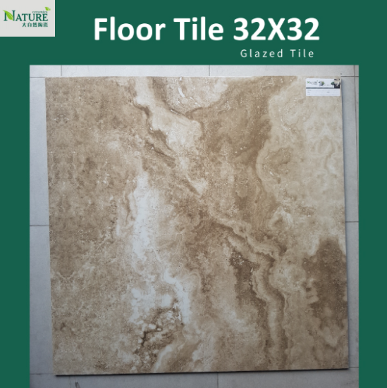 32 X 32 Glazed Floor Tile Nature